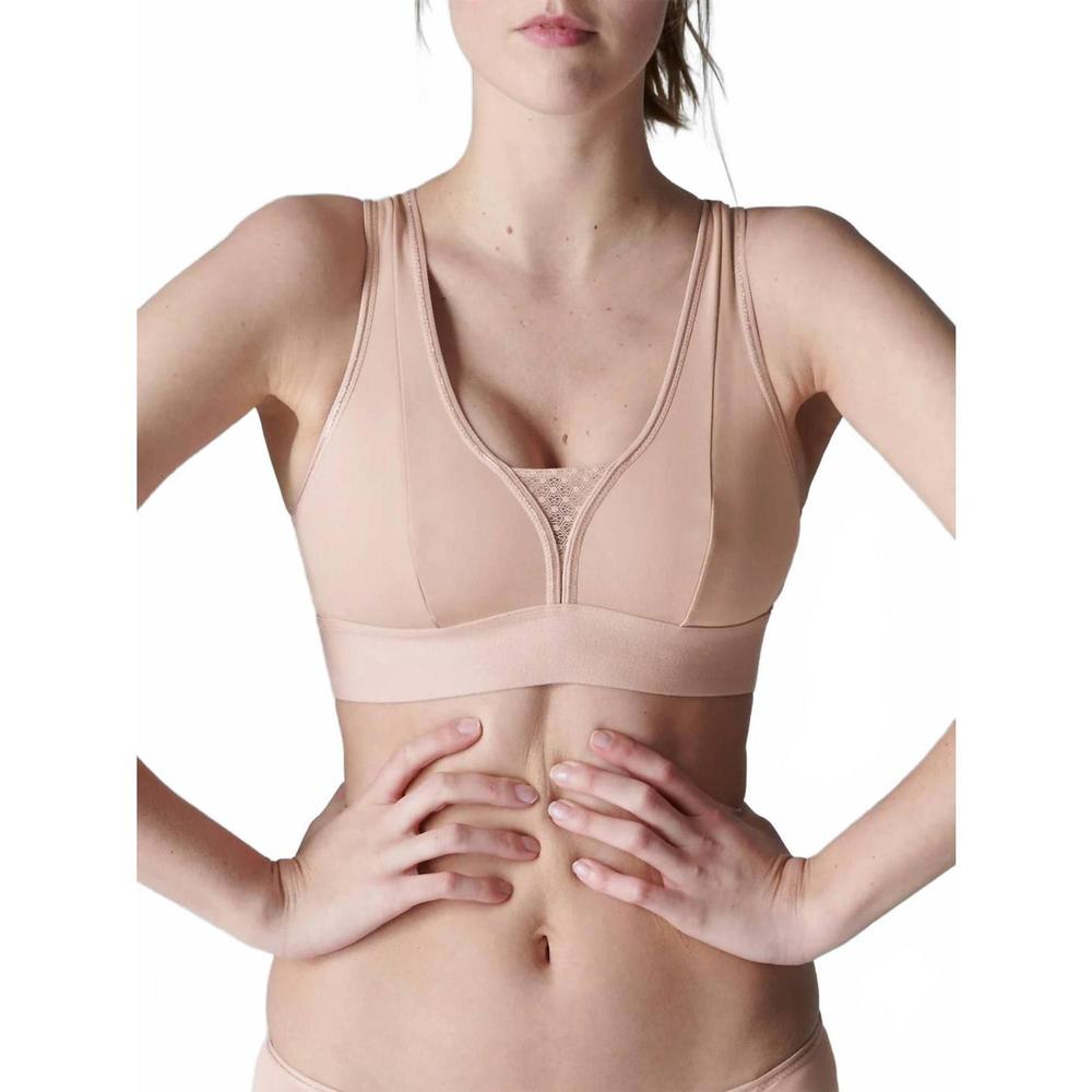 NEW SIMONE PERELE low-medium impact harmony wireless sports bra in yogi pink